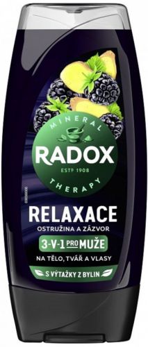 Radox sprchov gel Men 3v1 Relaxace Ostruina a Zzvor 225 ml